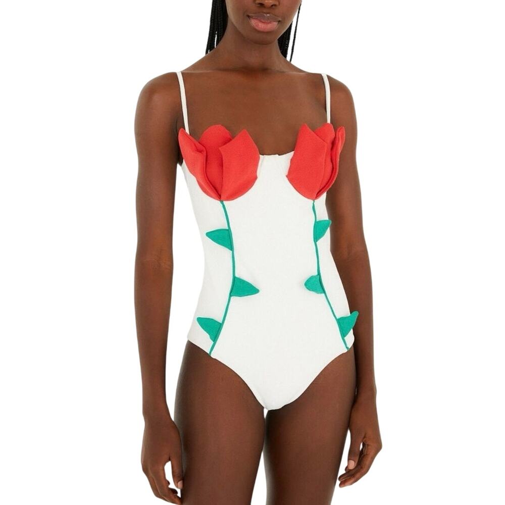 FARM RIO Original Summer 2026 Tulip Swimsuit Size Large New without Tag RARE